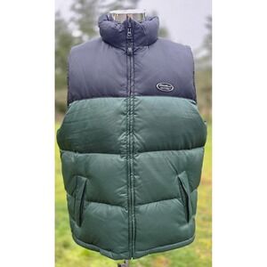 Eddie Bauer Vest Mens L Ebtek Puffer Vest Goose Down Gorpcore 90s Vntg Y2K OG